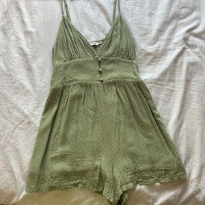 Olive Romper